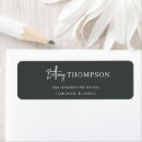 Search for charcoal return address labels Calligraphy