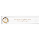 Search for clock name plates Business
