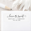 Search for cute rectangle wedding stickers Minimalist