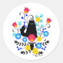 Search for folk art stickers Cats