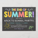 Search for end of school year party invitations Back to school