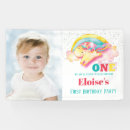 Search for unicorn birthday party banners Pink