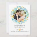 Search for sea shells save the dates Nautical