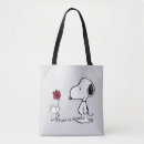 Search for snoopy tote bags Charlie brown's dog