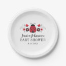 Search for ladybug plates Baby shower