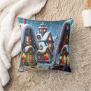 Search for christmas village cushions Blue