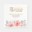Search for pumpkin baby shower napkins Greenery