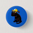 Search for dog wearing badges Illustration