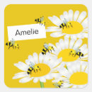 Search for pollinators stickers Bee