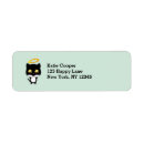 Search for black angel return address labels Cute
