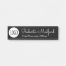 Search for name door signs Black and white