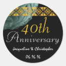 Search for 40th anniversary stickers Rose