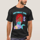Search for african american mermaid tshirts Black