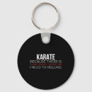 Search for shotokan key rings Black belt