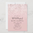 Search for marble and rose gold wedding invitations Trendy
