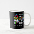 Search for autism son mugs Support