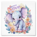 Search for colorful elephant posters Cute