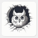 Search for owl cartoon stickers Adorable