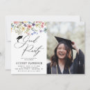 Search for wildflower graduation invitations High school