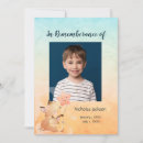 Search for childs funeral invitations Celebration of life