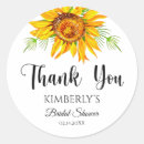 Search for sunflower bridal shower stickers Flowers
