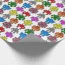 Search for silhouette wrapping paper Colourful