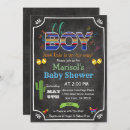 Search for mexican baby boy shower invitations Chalkboard
