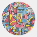 Search for yellow geometric stickers Cool