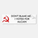 Search for dont blame me bumper stickers Humour