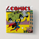 Search for action comics badges Man of steel