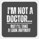 Search for medical humor stickers Doctor