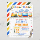 Search for chugga chugga two two birthday invitations Boy 2nd birthday