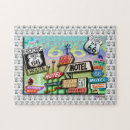Search for route 66 puzzles Retro