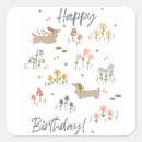 Search for dachshund birthday stickers Puppy