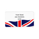 Search for british flag return address labels Great britain