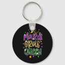 Search for mardi gras party key rings Purple