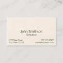 Search for plain cream business cards Professional