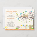 Search for orange owl invitations Cute