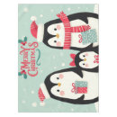 Search for christmas penguin tablecloths Cute