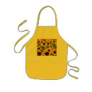Search for sunflower kids aprons Children