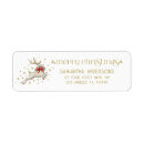 Search for reindeer return address labels Elegant