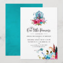 Search for our little princess invitations Floral