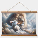 Search for lion and lamb art Religious