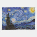 Search for vincent van gogh tea towels Starry night