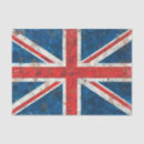 Search for union jack tissue paper Distressed