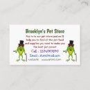 Search for frog business cards Funny