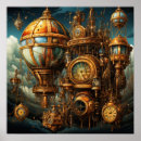 Search for steampunk technology posters Gears
