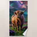 Search for scotland beach towels Highland cow