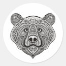 Search for zen doodles stickers Bear