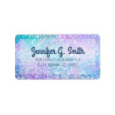 Search for glitter background return address labels Modern